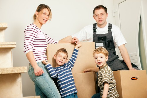 Affordable student removals service in Barnet with a moving van