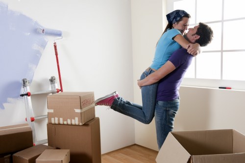 Packing and preparing belongings for removal truck hire in Barnet