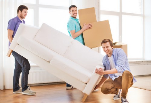 Local removal company handling a residential relocation