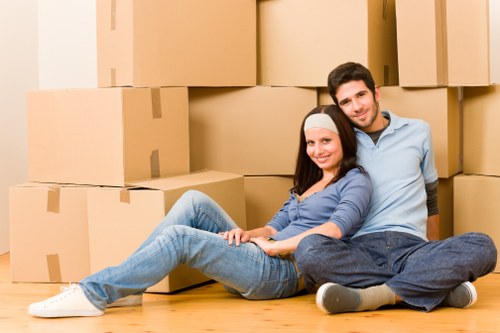 Moving day furniture removals in Barnet with protected and secured items