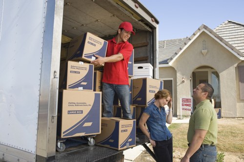 Prepared home for furniture removals in Barnet with organized items