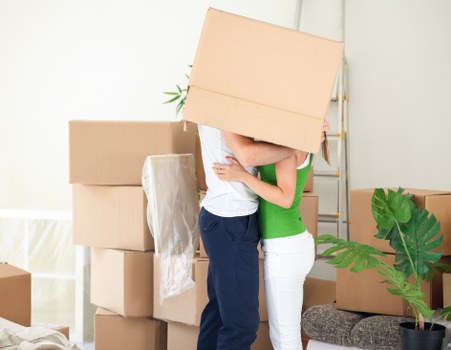 Local furniture removals service in Barnet loading heavy furniture safely