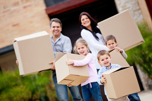 Organized moving team supporting a house relocation in Barnet with professional standards