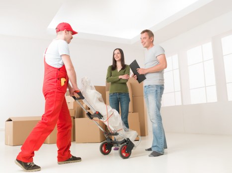 Barnet removals service handling fragile household items with care and precision